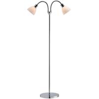 Vloerlamp staande lamp modern zilver &apos;Ray Double&apos; Nordlux zilver 159cm - thumbnail