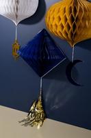 Honeycomb Set Ramadan Goud/Blauw/Wit (3st) - thumbnail