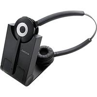 Jabra Pro 930 DUO UC DECT draadloze on-ear stereo headset - Unified Communications gecertificeerd - met ruisonderdrukking - voor gebruik met softphones in Europa - EU-stekker - thumbnail
