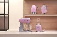 Smeg SMF02PKEU mixer - Staande mixer - Roze/Zilver 800 W - thumbnail
