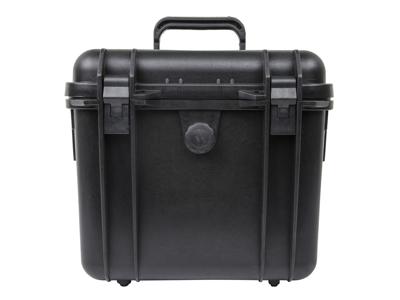 Monoprice Weerbestendig/schokbestendig hard hoesje - zwart IP67-niveau stof- en waterbescherming tot 1 meter diepte met aanpasbaar schuim, 11 x 8 inch x 10 inch