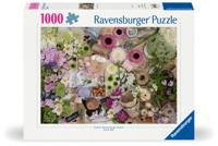 Ravensburger Legpuzzel voor de liefde van bloemen, 1000st. - thumbnail