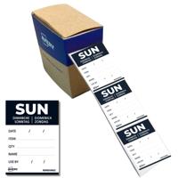 Etiket avery haccp zondag-zwart 40x56mm 500st - thumbnail