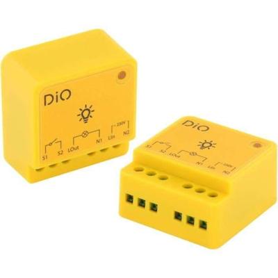 Set van 2 verlichtingsmodules - DiO CONNECTED HOME - Aan/Uit 1000W - 433 MHz / Zigbee / BLE