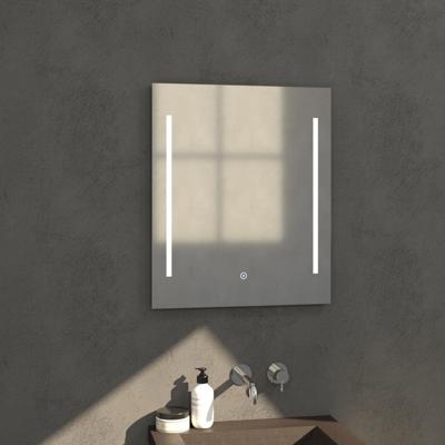 Brauer Pyrite Spiegel - Rechthoekig - 140 cm - met Directe LED-Verlichting - Dimbaar - met Touchbediening