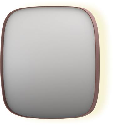 Ben Beau Spiegel 80x4x80 cm Geborsteld Koper Ben Beau Spiegel 80x4x80 cm Geborsteld Koper