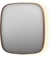 Ben Beau Spiegel 80x4x80 cm Geborsteld Koper - thumbnail