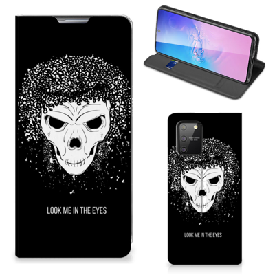 Mobiel BookCase Samsung Galaxy S10 Lite Skull Hair