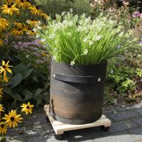 Esschert Design Plantentrolley Naturel 29x29cm - thumbnail