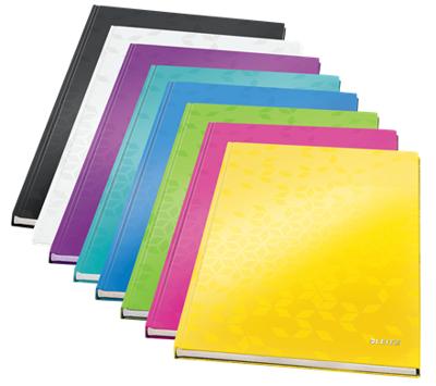 Notitieboek leitz wow a4 lijn 80v geel Notitieboek leitz wow a4 lijn 80v geel