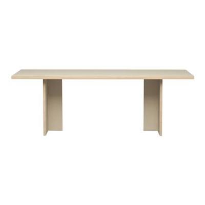 HKliving Dining Table eettafel 220x90 cm Cream