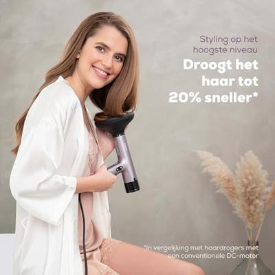 Beurer HC 100 Haardroger Roze, Zwart