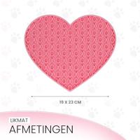 Eat Slow Live Longer Lick Mat Lovely Pink - thumbnail