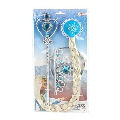 Toi-Toys Ice princess verkleedset accessoires 3-delig