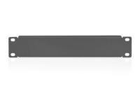 Digitus DN-10-BPN-01-B 10 inch Afdekking voor patchkast Vast inbouw Geschikt voor kastdiepte: vanaf 300 mm Zwart, Zwart (RAL 9005) - thumbnail