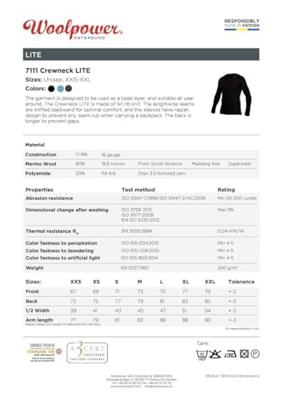Woolpower Woolpower | Lite | Uniseks thermoshirt