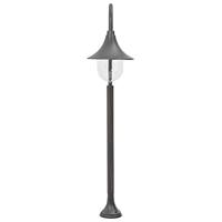 Paalverlichting tuin E27 120 cm aluminium brons - thumbnail