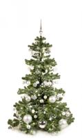 Basic Tree Bright and Silver 180cm - thumbnail
