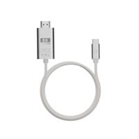 USB-kabel Linq Byelements LQCCH200 Grijs 2 m - thumbnail