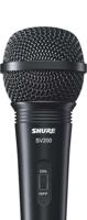 Shure SV200 microfoon Zwart Karaokemicrofoon - thumbnail