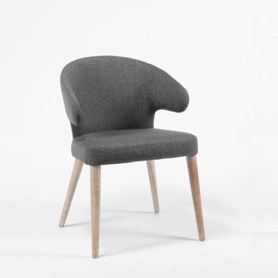 Eetkamerstoel 'Moriah', kleur grijs