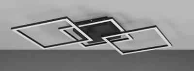 Trio Zwarte plafondlampTrail design - R64493132