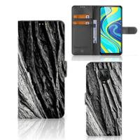 Book Style Case Xiaomi Redmi Note 9 Pro | Note 9S Boomschors Grijs - thumbnail