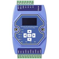 TRU COMPONENTS TC-ME31-AAAX2240 Interfacemodule Modbus-RTU, Modbus-TCP, Modbus Gateway, DI/O, Analog, RJ-45, RS-485 Aantal ingangen: 4 x Aantal uitgangen: 4 x - thumbnail