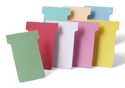 Nobo T-planbordkaarten index 2, ft 85 x 60 mm, roze - thumbnail