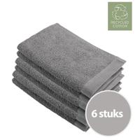 Walra Remade Cotton Gastendoekje 30 x 50 cm 550 gram Taupe - 6 stuks - thumbnail