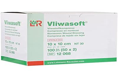 Lohmann & Rauscher Vliwasoft Kompres 10x10cm Lohmann & Rauscher Vliwasoft Kompres 10x10cm