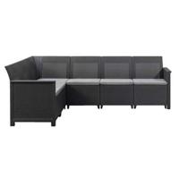 Keter loungebank Emma 6-zits - antracietgrijs - thumbnail