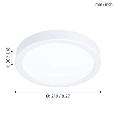 Eglo Led plafondlampFueva 5 16,5w - 4000K - Ø21cm wit - 99226