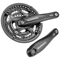 Shimano Crankstel 3 x 10 speed trekking fc-t521 met 175mm crankarm 44-32-24t octalink - zwart - thumbnail