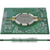 Keystone Electronics 1057 Knoopcelhouder 1x CR2032 Horizontaal, Oppervlakte montage SMD (l x b x h) 33.15 x 23.93 x 5.21 mm - thumbnail