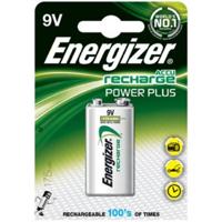 Energizer Power Plus 6LR61 Oplaadbare 9V batterij (blok) NiMH 8.4 V 175 mAh 1 stuk(s) - thumbnail