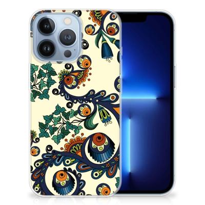 Siliconen Hoesje Apple iPhone 13 Pro Barok Flower