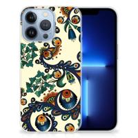 Siliconen Hoesje Apple iPhone 13 Pro Barok Flower - thumbnail