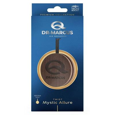 Auto luchtverfrisser Dr Marcus Twist Mystic Allure Hout Geur Hanger