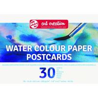Aquarelverfpapier tac 200gr a6 blauw | 3 stuks - thumbnail