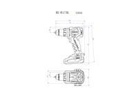 Metabo BS 18 LT BL 602325800 Accu-schroefboormachine 18 V 4 Ah LiHD - thumbnail