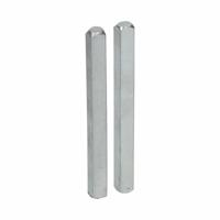 Vierkantstift voor slot EDM 85630 CDD01 Staal 8 x 90 mm (2 Stuks) - thumbnail