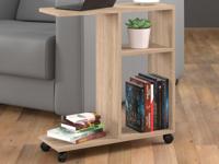 Salontafel TACORA 2 vakken 60 cm sonoma - thumbnail