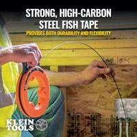 Klein Tools 56334 Roestvrijstalen trekband 3 mm x 73,2 m 1 stuk(s) - thumbnail