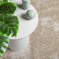 VidaXL Vloerkleed istan hoogpolig glanzend 160x230 cm beige - thumbnail