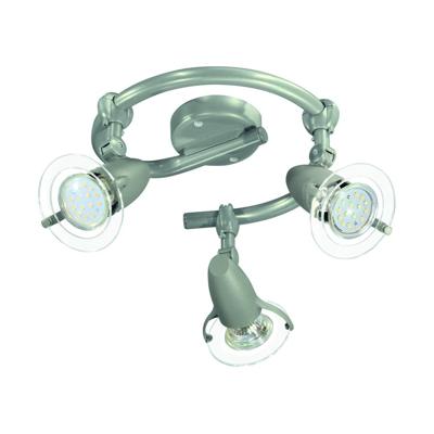 Eglo OpbouwspotPocket 2 3-lichts grijs - 13719