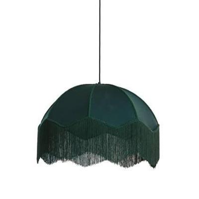 Light & Living Hanglamp 'Malacia' Velvet, 60cm, kleur Groen