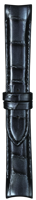 Horlogeband Tissot T610038036 / T0352071606100B Leder Antracietgrijs - thumbnail