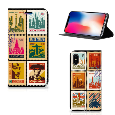 Apple iPhone X | Xs | Book Cover | Postzegels