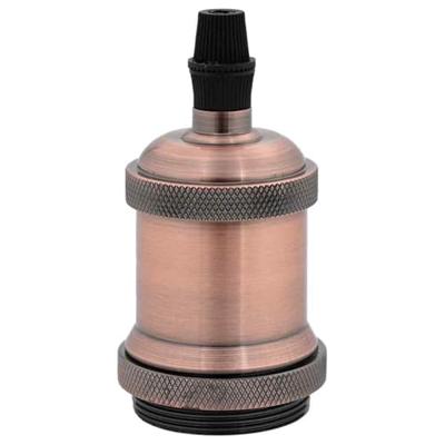 Lamphouders 2 st rood brons E27